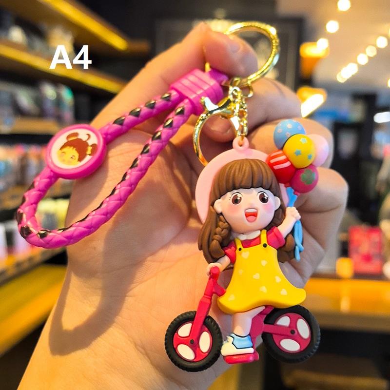 Windmill Couple Doll Keychain Cute Cartoon Kawaii Personalized Couple Gifts For Car Student Backpack