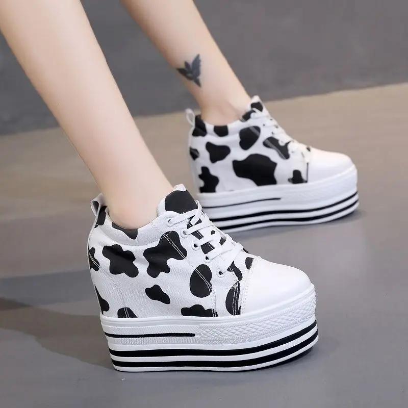 Fashion Spring Autumn High on Platform Ladies Footwear Fashion 2025 Aesthetic Comfortable and Elegant Daily Routine 39 New Women's Shoes