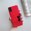 For Samsung Galaxy A41 Case Soft Painted Back Cover Silicone Phone Case For Samsung A41 Cases For Coque Samsung Galaxy A41 Cover