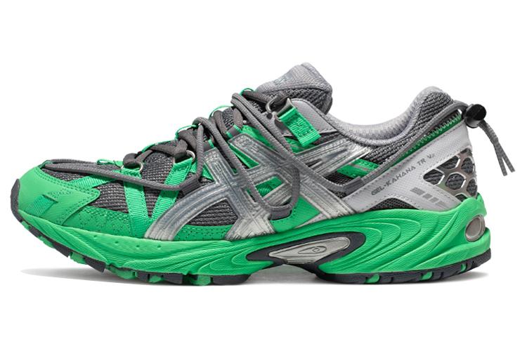 ASICS Gel Kahana Tr V2 Clay Grey Silver Green 1203A259-020 37.5