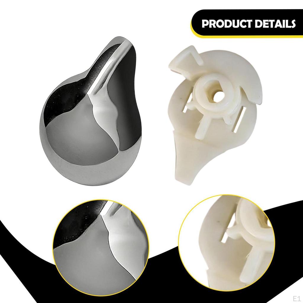 Shower Knob Replacement Bathroom Accessories Easy To Install for Home Use Decorative Multiuse