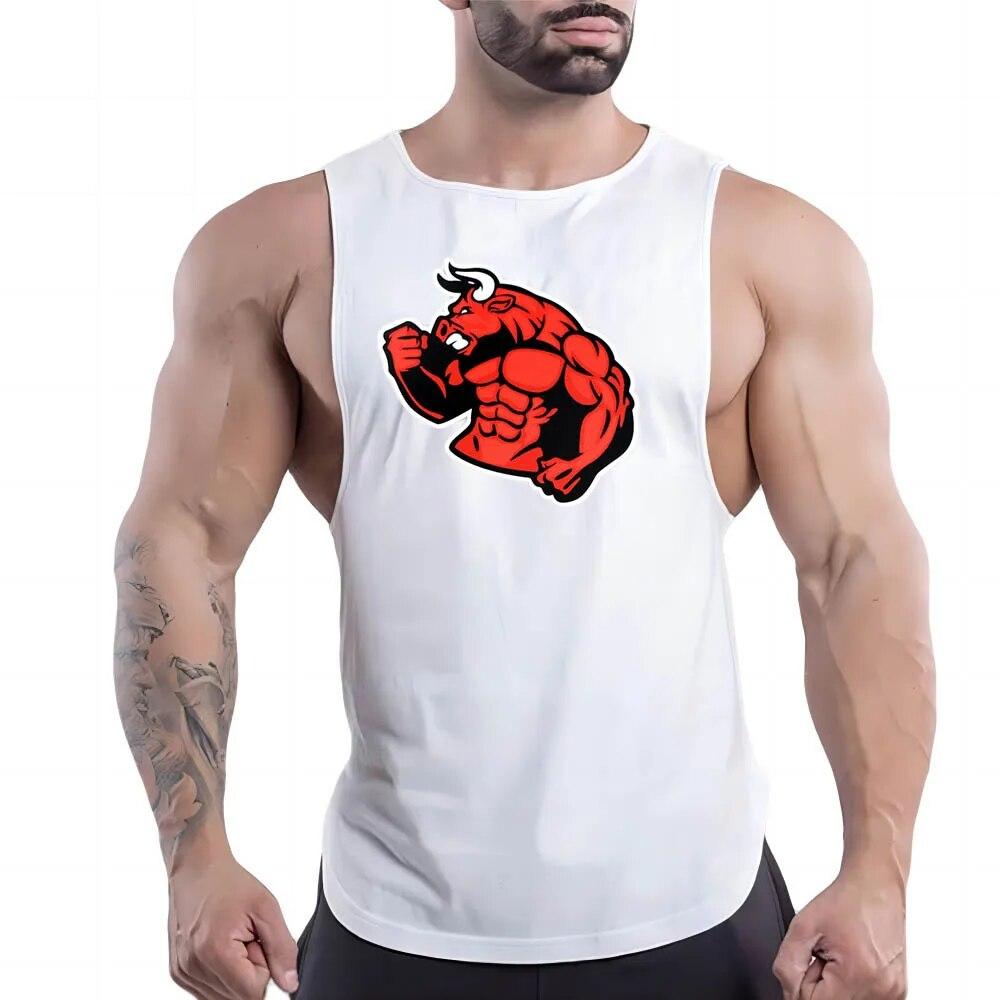 Freizeit Ärmelloses Shirt Basketball Outdoor Mode Atmungsaktive Vier Jahreszeiten Schnell Trocknend Y2k Sport Fnaf Gym Kleidung Männer Tank Top