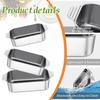 Kitchen barbecue plate food grade stainless steel non-stick induction cooker flat bottom barbecue plate kitchen accessories