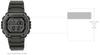 Casio LED Illuminator Second Stopwatch Daily Alarm Watch Modern 10-Year 1/100 Men's MWD-110H-3AV, Green, Green,