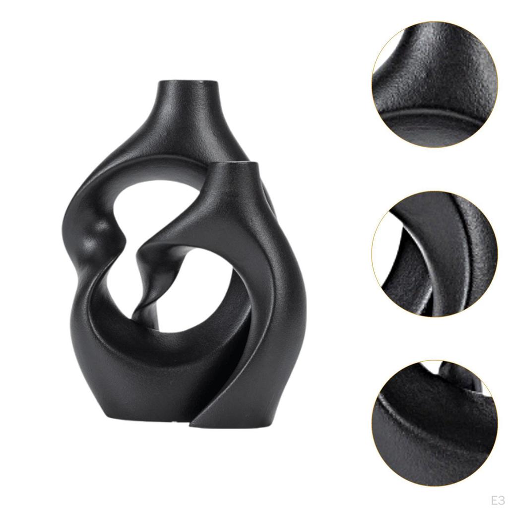 Ceramic Flower Vase Floral Arrangement Gift Desk Decorative Bouquet Planter Organizer for