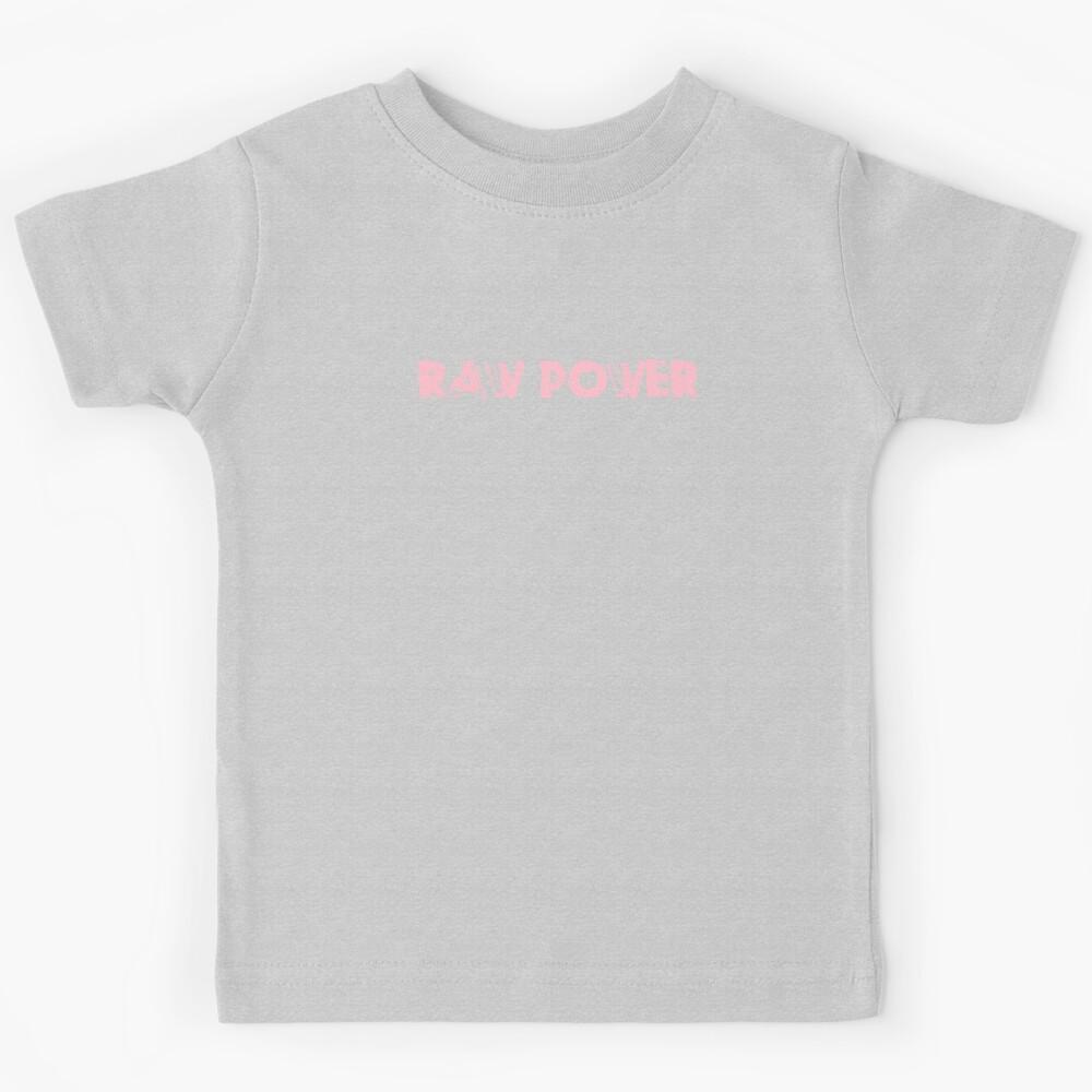 Raw Power, pink Kids T-Shirt 120