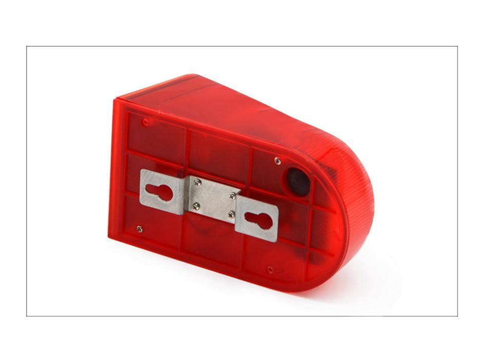 Solar-Powered Infrared Sensor Alarm & Animal Repellent Light with Remote Control