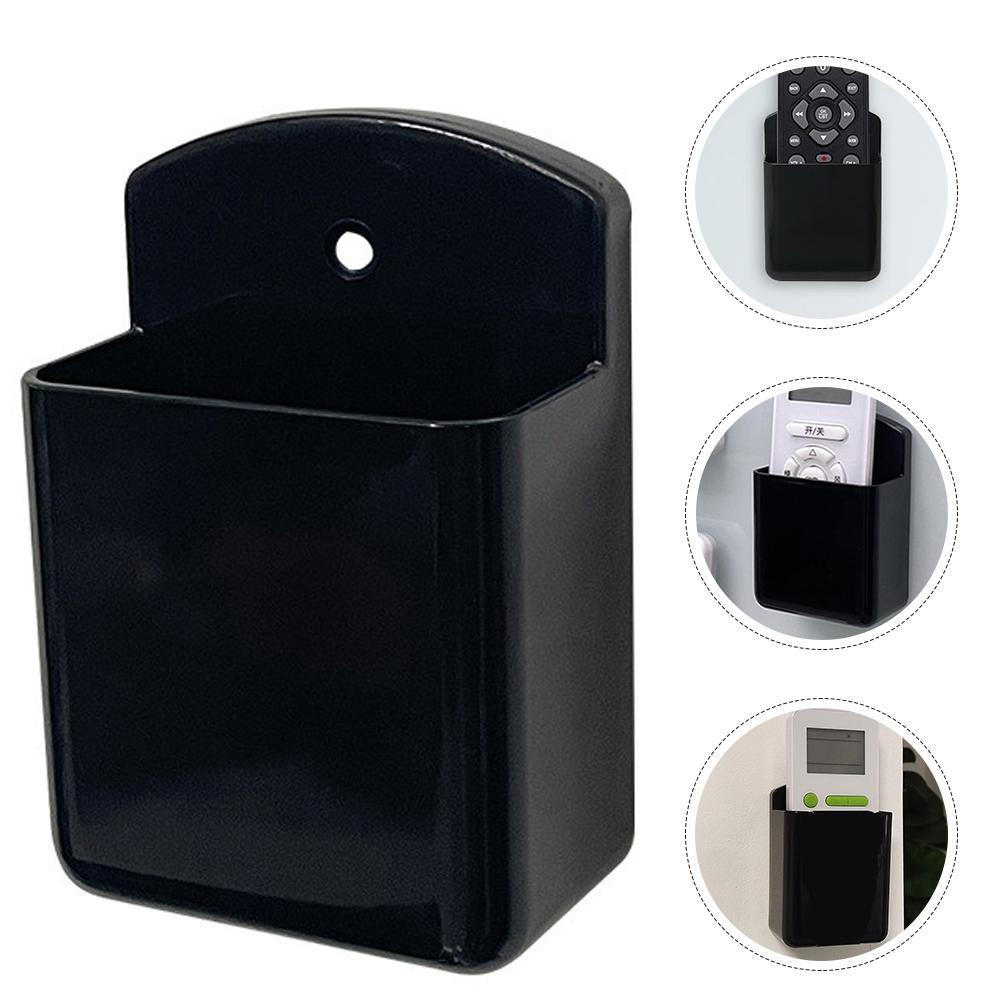 4 Pcs Remote Control Hanger Wall Mount Holder Storage Box Controller Rack Remote ganizer Office Wall ganizer Storage Holders