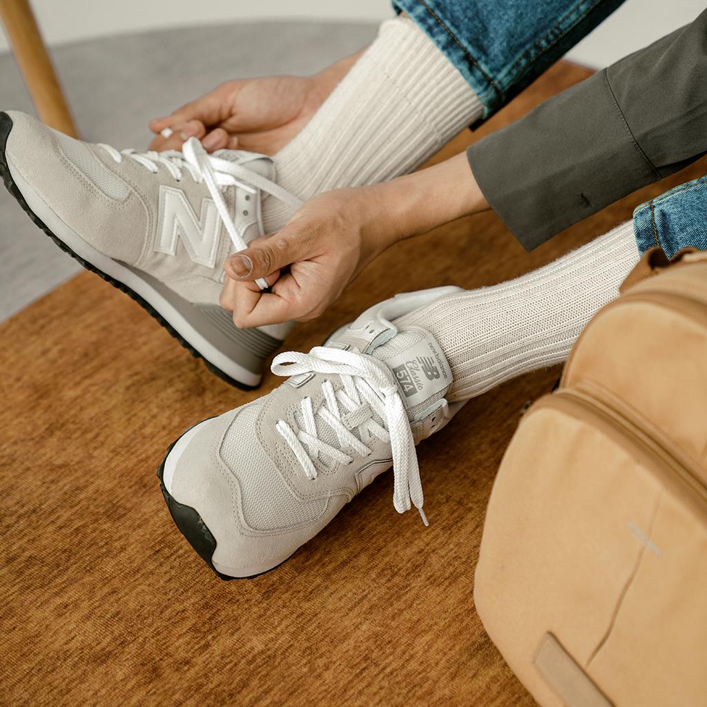 New Balance 574 Grey Nimbus Cloud Sneakers ML574EGW