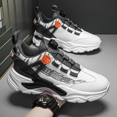 Otočná pracka Pánske tenisky Jar Nové Ľahké Športové topánky pre dospelých Ležérne Priedušné Bežecké tréningové topánky Všestranné Topánky pre otecka