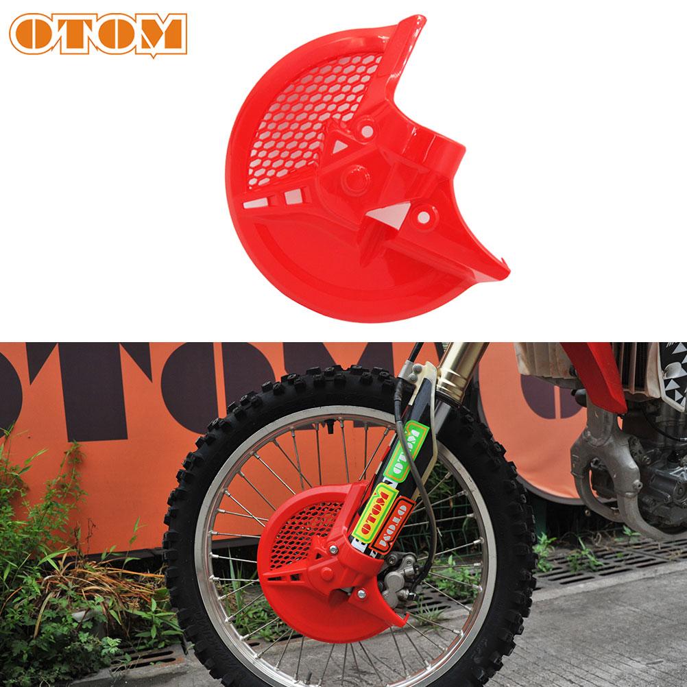 OTOM Motorcycle Front Brake Disc Rotor Guard Cover Protector For HONDA CRF250R CRF250RX CRF450R/RX Dirt Bike Motocross Accessori