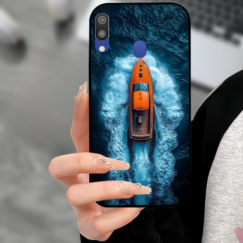 For Samsung M20 M30 M30S Case Soft Silicone Cover For Samsung Galaxy M30s M 30S M20 M30 Phone Case TPU Protecting Camera Fundas