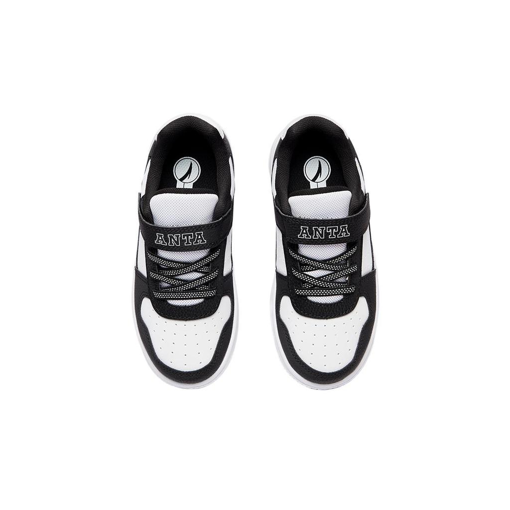 Anta Kids Synthetic Leather Fabric Lifestyle Series Comfortable Durable Lightweight Non-Slip Low-Top Kids Skate Shoes Kids skate shoes 312449927U-1