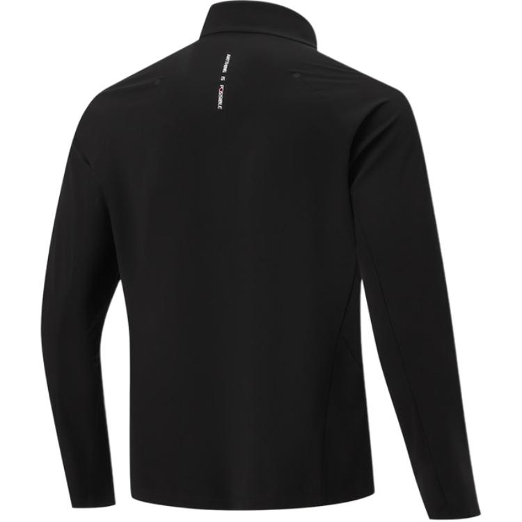 Li-Ning All-Weather Series Solid Color Zip-Up Stand Collar Versatile Casual Jacket Men Jackets AFDW885-1