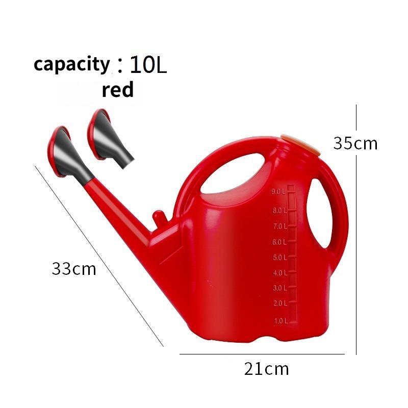 Large Thiened 5L Plastic Long Mouth Watering Can Gardening Household Flower Sprang Hose Garden Tool Flower Bed Sprayer
