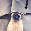 Casio EDIFICE Series Three Pin Three Eyes Waterproof Business Quartz Movement Stainless Steel Strap Japanese and Korean Watch Men's EFV-540D-2A