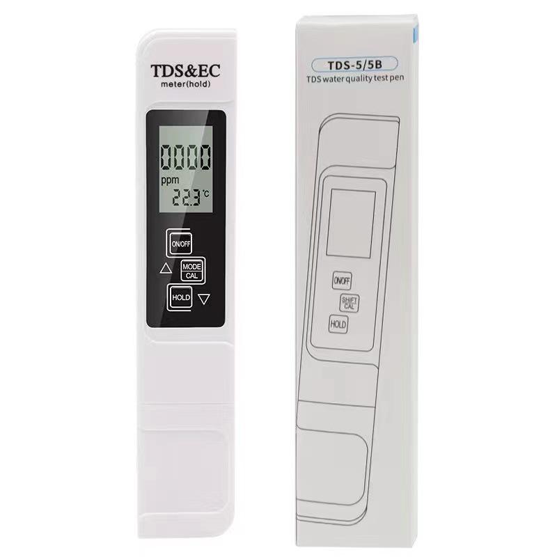 3-in-1 TDS Pen Water Quality Tester: EC Meter, Conductivity, and Temperature Detection