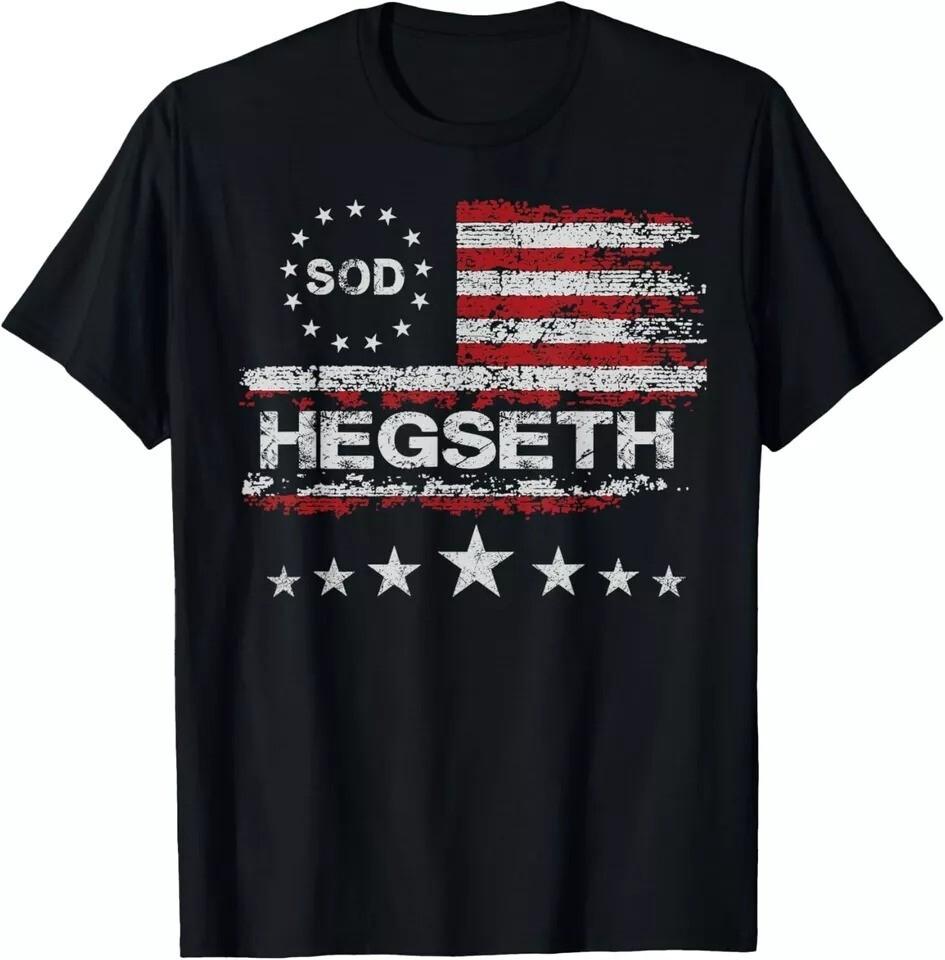 Pete Hegseth Secretary of Defense Trump Pick Support MAGA T-Shirt S разноцветный