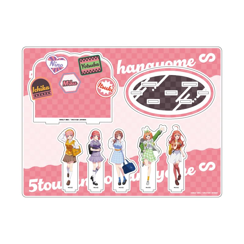 

Пять невест 03 Дизайн группы Американский поп Акриловая диорама Вер. [Официальная иллюстрация]