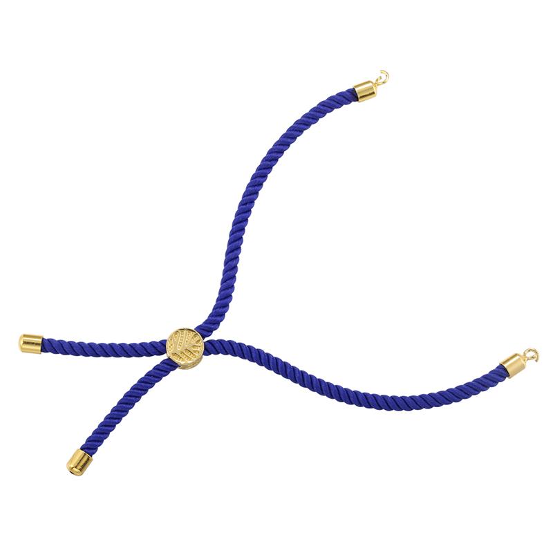 ZHUKOU 14 colors Rope Bracelet for women DIY Jewelry accessories colorful Rope bracelet chains Jewelry materials VL342