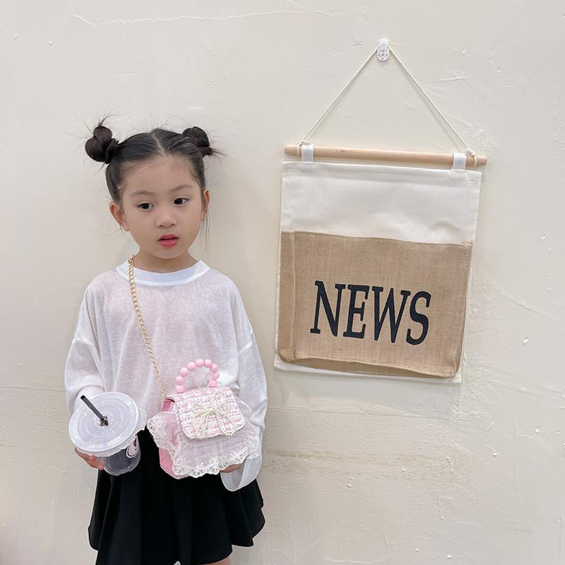 Adorable Mini Korean Princess Crossbody Bag For Kids Featuring Cute Bunny Design