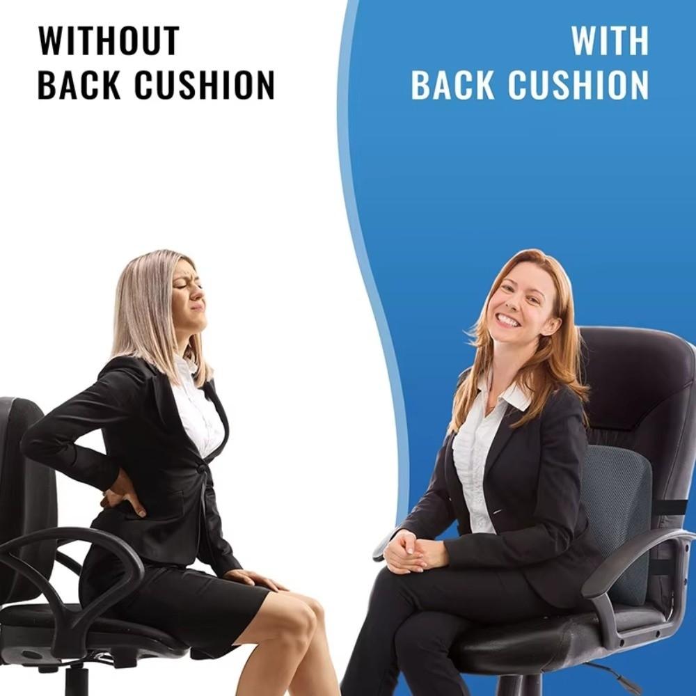 Soft Lumbar Support Pillow Multi-purpose Back Waist Cushion New Travel Pillow  Office Chair