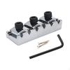 43mm Guitar Locked Nut with Hardware Screw and Hex Wrench Zinc Alloy String Lock for Electric