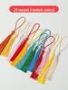 Handmade Transparent Bottle Embossing Film for Spring Plant Specimen Bookmarks