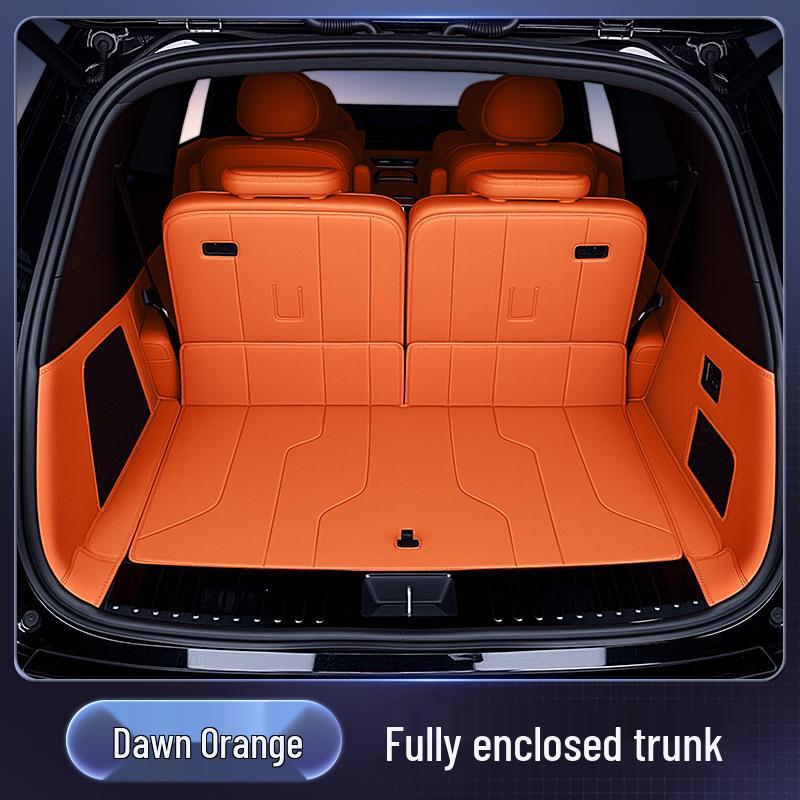 Diepblauw S09 Kofferbakmat voor Model 2025: Volledige Dekking Auto Interieur Accessoires