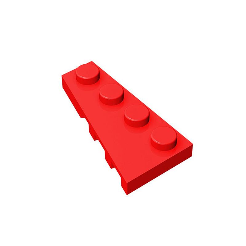 Non-Toxic 10Pcs 41770 2X4 Wedge-Shaped Block Moc Color Loose Parts Compatible With Bricks Diy Children'S Toy Assembly Gift