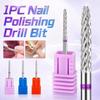Stainless Steel Nail Polishing Drill Bit Front-mounted Manicure Drill Bit Manicure,Salon
