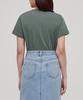 MUSINSA STANDARD WOMAN Women'S Basic Crew Neck T-Shirt [Dusty Green]
