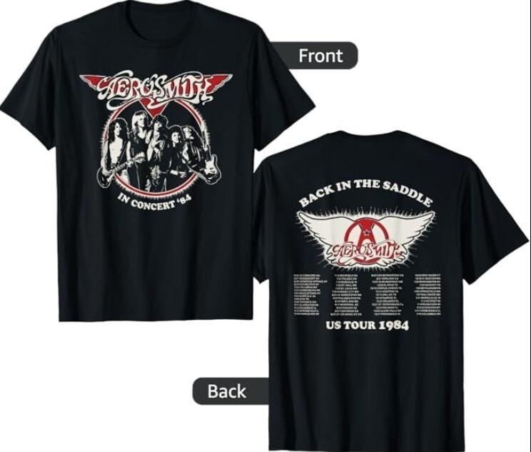Aerosmith Back In The Saddle 1984 Tour T-Shirt XXL