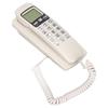 KXT777CID Corded Wall Phone Calendar LCD Display Redial Function Landline Corded Telehone for Hotel Home Office
