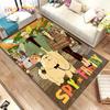 Japan Anime SPY×FAMILY Cartoon  Area Rug Large,Carpet Rug for Living Room Bedroom Sofa Doormat Decoration,kid Non-slip Floor Mat
