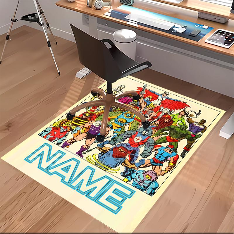 Custom Personalization He-Man and the Masters of the Universe Print Area Rug - Soft, Washable Non-Slip Indoor Mat,Living Room,Home&Office Decorative R