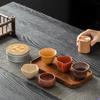 Tao Ding Xuan Zisha Five-Fortune Tea Set