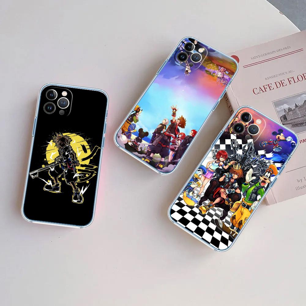 CJ73 Kingdom Hearts Transparent Phone Case for Motorola Moto G40 G04 G05 One Ace Action  Fusion + Plus Hyper Macro Vision Zoom