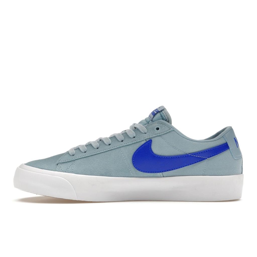 Nike Zoom Blazer Low Pro GT SB Boarder Blue Unisex Sneakers White Racer-Blue DC7695-402