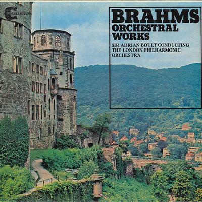LP Record JOHANNES BRAHMS, SIR ADRIAN BOULT, - Orchestral Works GSGC2030 PRT 1982 UK Classical Used