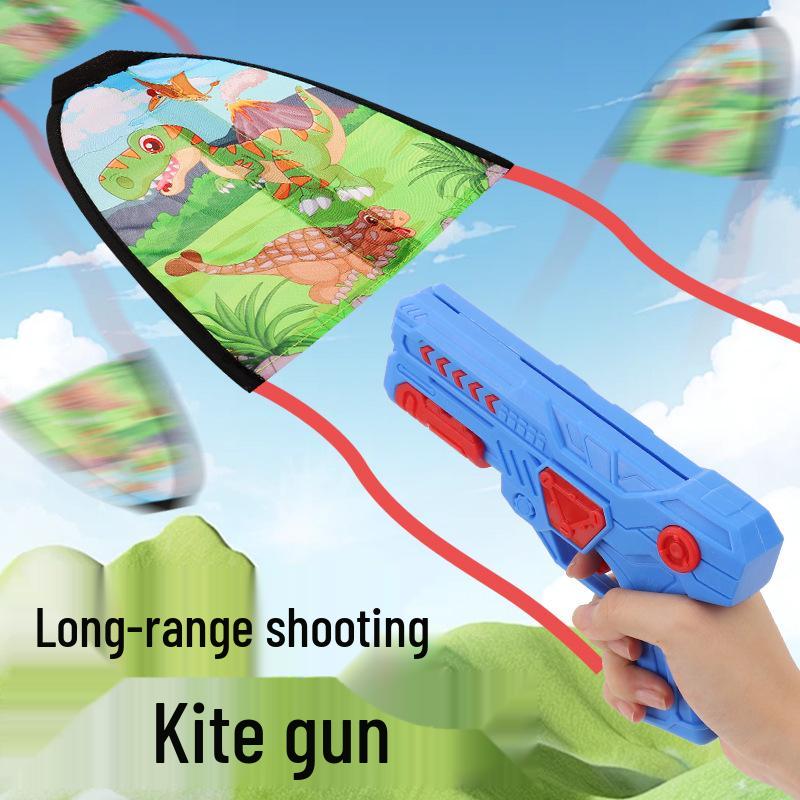 Children's Ejection Foam Airplane Gun - Outdoor Toy for Sky Park Fun