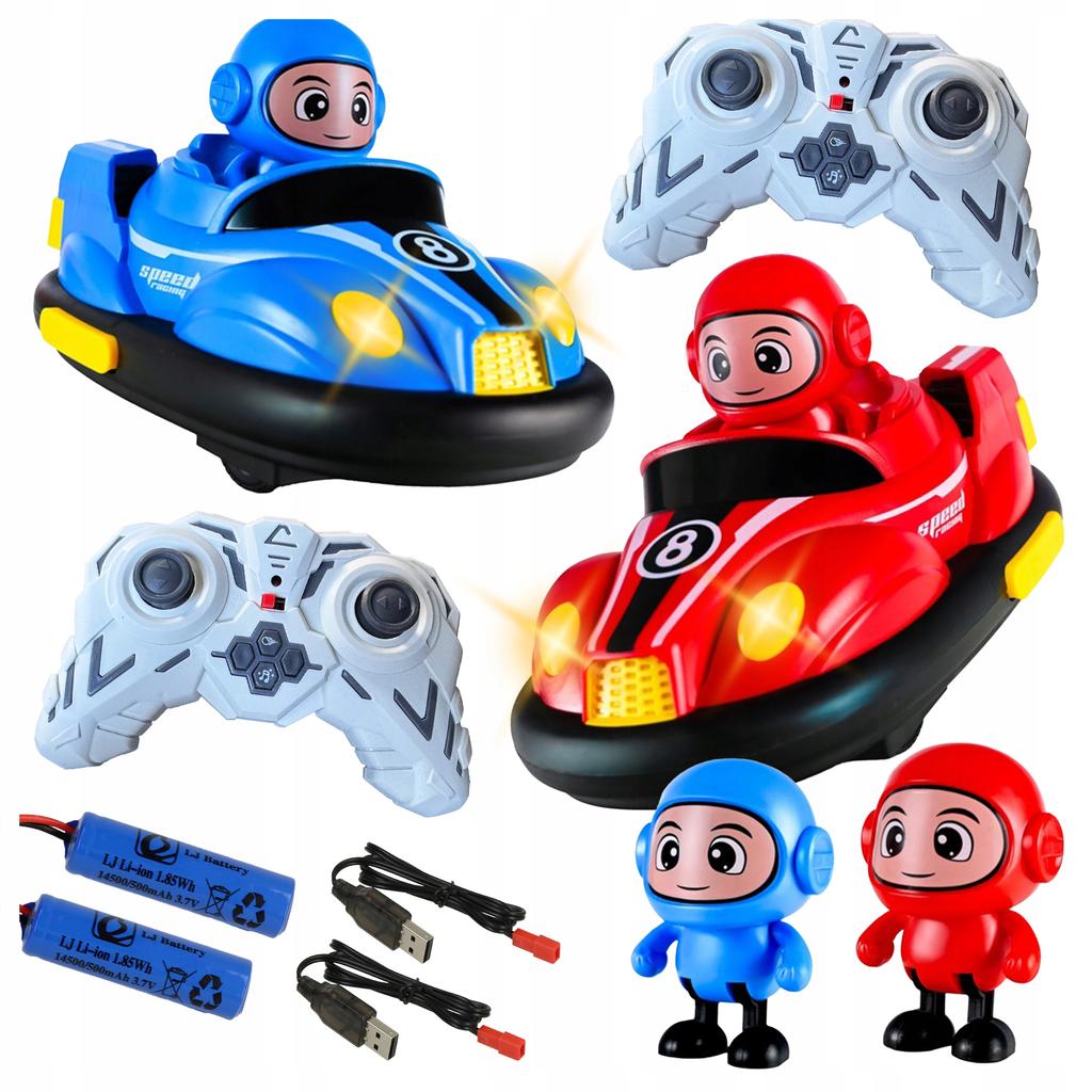 [PACZB] Go-karts Remote Controlled Cars Autodrome Sounds Lights Z2376