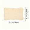 Wooden Blank Hanging Sign, Create DIY Handmade Painting Craft, Writing and Home, Room Decoration, Suitable for Various Occasions