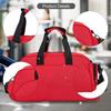 Travel Duffle Bag Gym Llarge Capacity Oxford with Shoes Compartment Sports Tote for Business