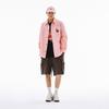 New MLB Denim Jacket Unisex Peach Pink 3ADRV0141-07PCS