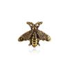Heren Broche Retro Kleine Bij Legering Broche Kraag Pin Dubbel Gebruik Shirt Pak Accessoires Vrouwelijke Retro Zilver