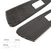 For Toyota Rav4 RAV 4 2006 2007 2008 2009 2010 2011 2012 Car Carbon Fiber Door Window Lift Switch Frame Cover Trim