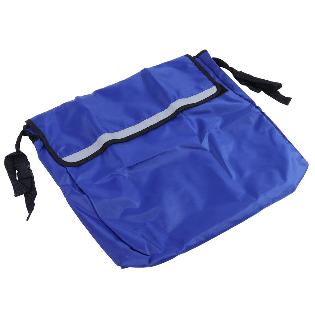 Wheelchair Handrail Bag Wheelchair Storage Bag Accessory Hanging Bag for Most WheelchairBlue