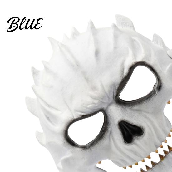 Horror Skull Prop Halloween Foam Mask Creepy Full Face Mask Masquerade for Adult Cosplay Costume Party Accessories Scary