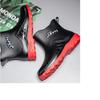Men Women Short Rain Boots Four Seasons Work Shoes Fashion Non-slip Wear-Resistant Rubber Shoes Fishing Shoe Waterproof Shoes